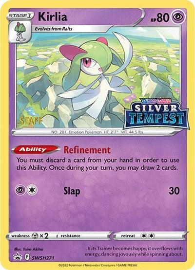 Kirlia (SWSH271) (Prerelease) (Staff) [Sword & Shield: Black Star Promos] - POKÉ JEUX