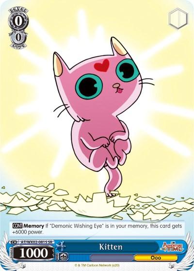 Kitten (AT/WX02-081S SR) [Adventure Time] - POKÉ JEUX