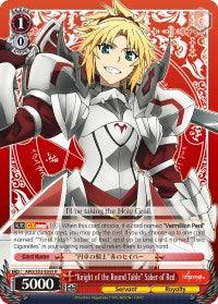 "Knight of the Round Table" Saber of Red (APO/S53-E035 R) [Fate/Apocrypha] - POKÉ JEUX