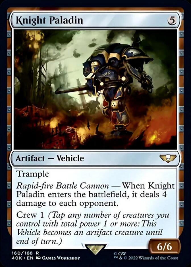 Knight Paladin (Surge Foil) [Warhammer 40,000] - POKÉ JEUX