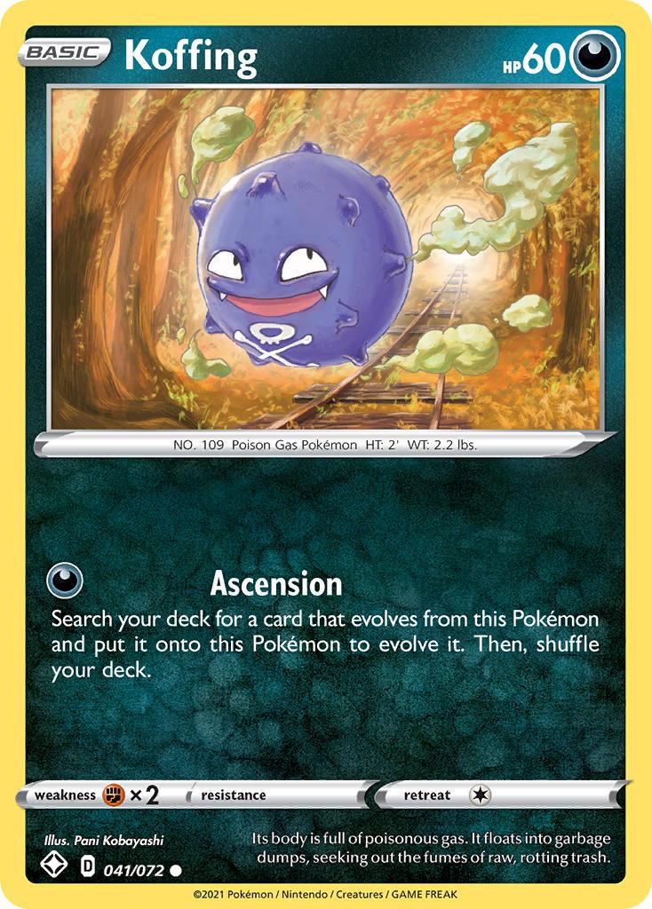 Koffing (041/072) [Sword & Shield: Shining Fates] - POKÉ JEUX