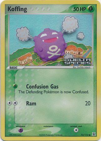 Koffing (72/113) (Stamped) [EX: Delta Species] - POKÉ JEUX