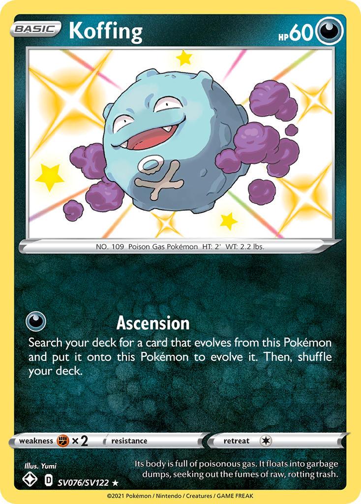 Koffing (SV076/SV122) [Sword & Shield: Shining Fates] - POKÉ JEUX