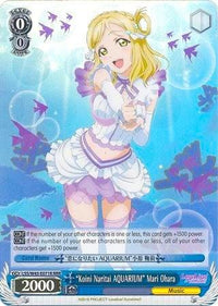 "Koini Naritai AQUARIUM" Mari Ohara (LSS/W45-E071R RRR) [Love Live! Sunshine!!] - POKÉ JEUX