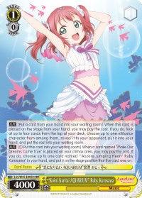 "Koini Naritai AQUARIUM" Ruby Kurosawa (LSS/W45-E005R RRR) [Love Live! Sunshine!!] - POKÉ JEUX