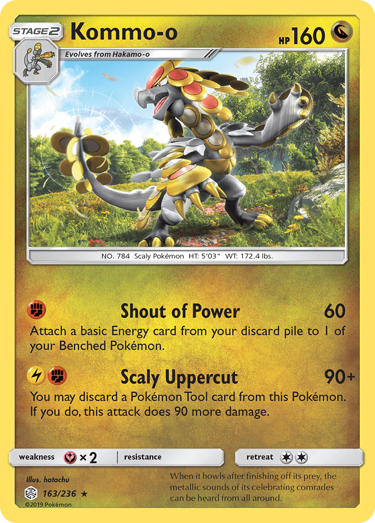 Kommo-o (163/236) [Sun & Moon: Cosmic Eclipse] - POKÉ JEUX