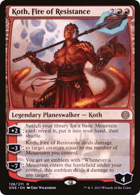 Koth, Fire of Resistance [Phyrexia: All Will Be One] - POKÉ JEUX