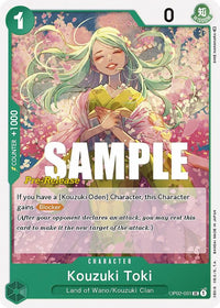 Kouzuki Toki [Paramount War Pre-Release Cards] - POKÉ JEUX