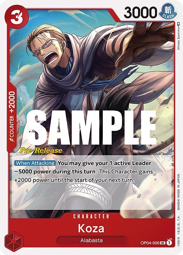 Koza [Kingdoms of Intrigue Pre-Release Cards] - POKÉ JEUX