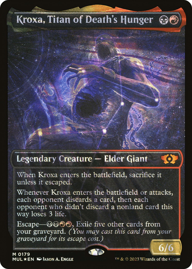 Kroxa, Titan of Death's Hunger (Halo Foil) [Multiverse Legends] - POKÉ JEUX