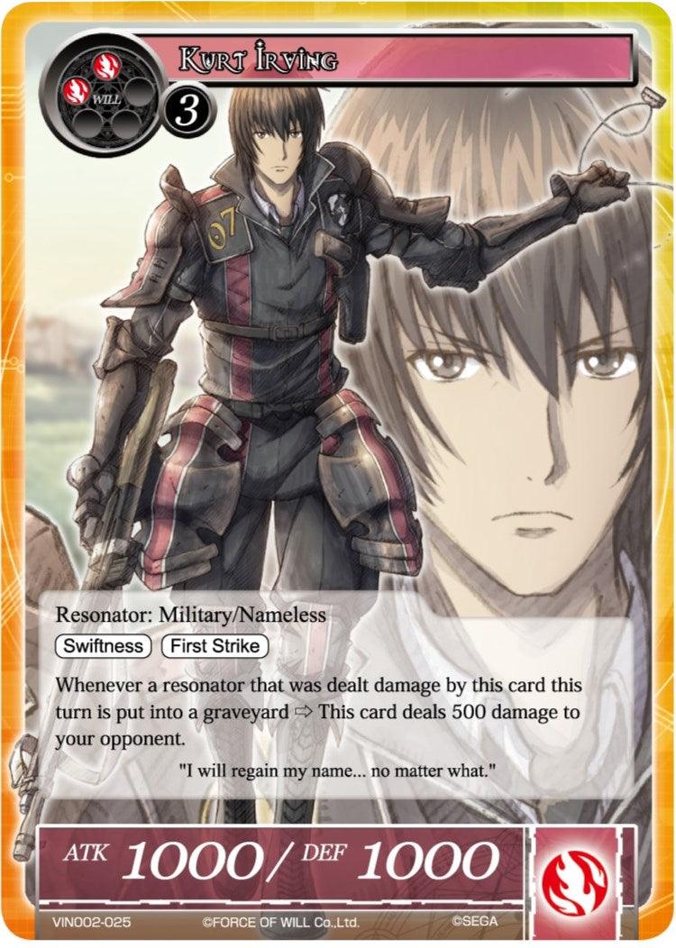 Kurt Irving (VIN002-025) [Vingolf 2: Valkyria Chronicles] - POKÉ JEUX