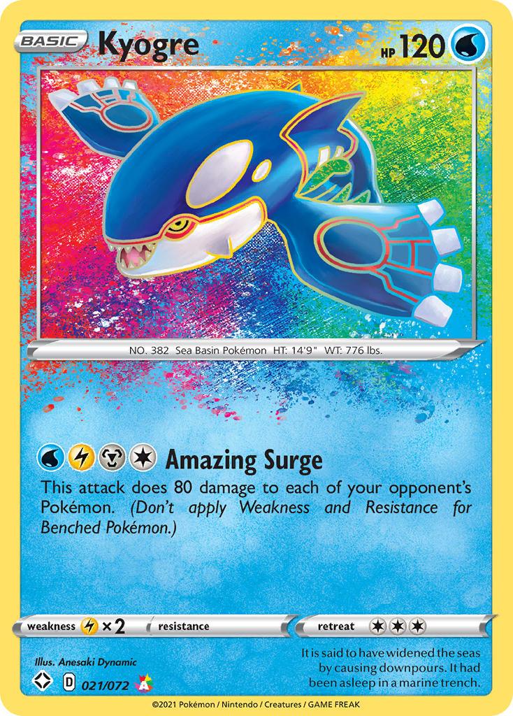 Kyogre (021/072) [Sword & Shield: Shining Fates] - POKÉ JEUX