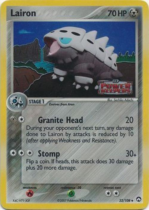 Lairon (32/108) (Stamped) [EX: Power Keepers] - POKÉ JEUX