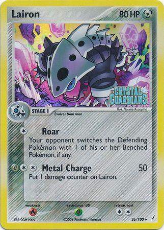 Lairon (36/100) (Stamped) [EX: Crystal Guardians] - POKÉ JEUX