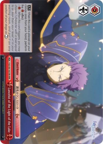 Lancelot of the Light of the Lake (FGO/S87-E078R RRR) [Fate/Grand Order THE MOVIE Divine Realm of the Round Table: Camelot] - POKÉ JEUX