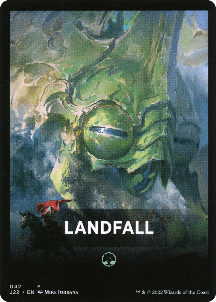 Landfall Theme Card [Jumpstart 2022 Front Cards] - POKÉ JEUX