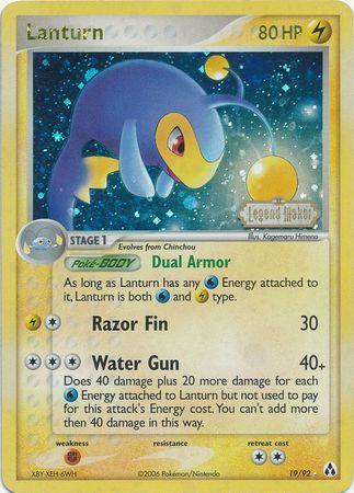 Lanturn (19/92) (Stamped) [EX: Legend Maker] - POKÉ JEUX