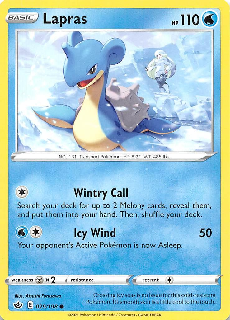 Lapras (029/198) [Sword & Shield: Chilling Reign] - POKÉ JEUX