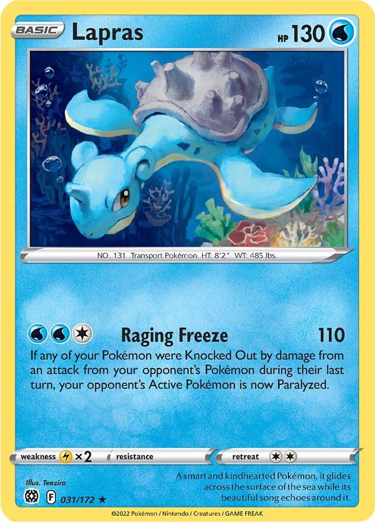 Lapras (031/172) [Sword & Shield: Brilliant Stars] - POKÉ JEUX