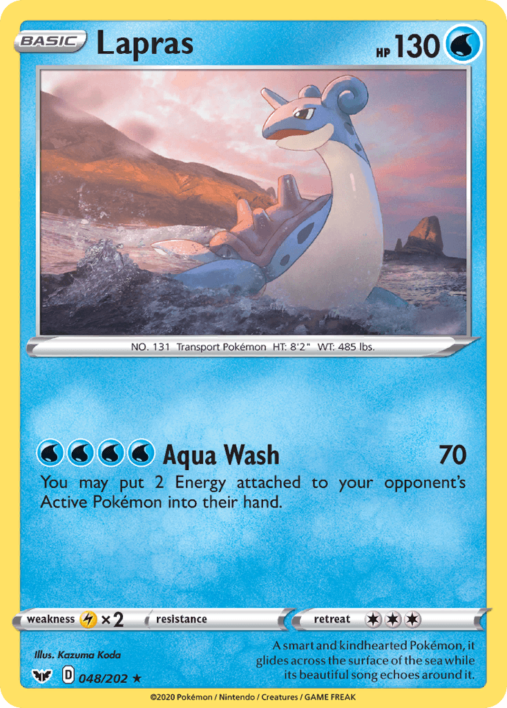 Lapras (048/202) [Sword & Shield: Base Set] - POKÉ JEUX