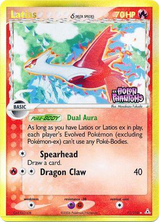 Latias (11/110) (Delta Species) (Stamped) [EX: Holon Phantoms] - POKÉ JEUX