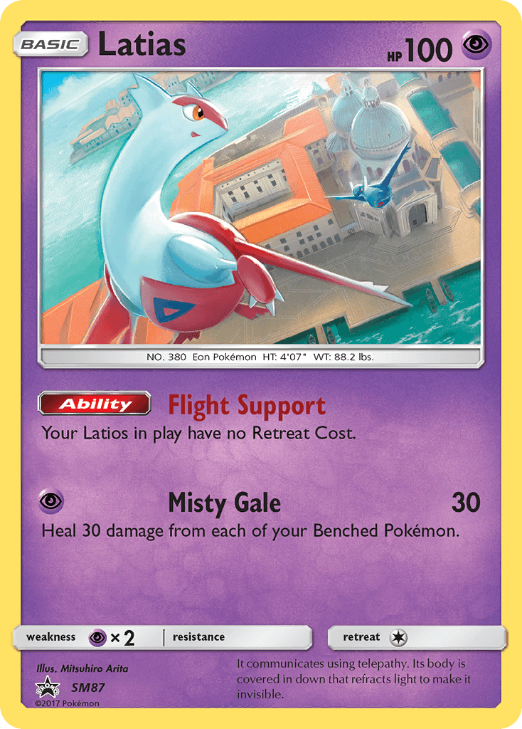 Latias (SM87) [Sun & Moon: Black Star Promos] - POKÉ JEUX