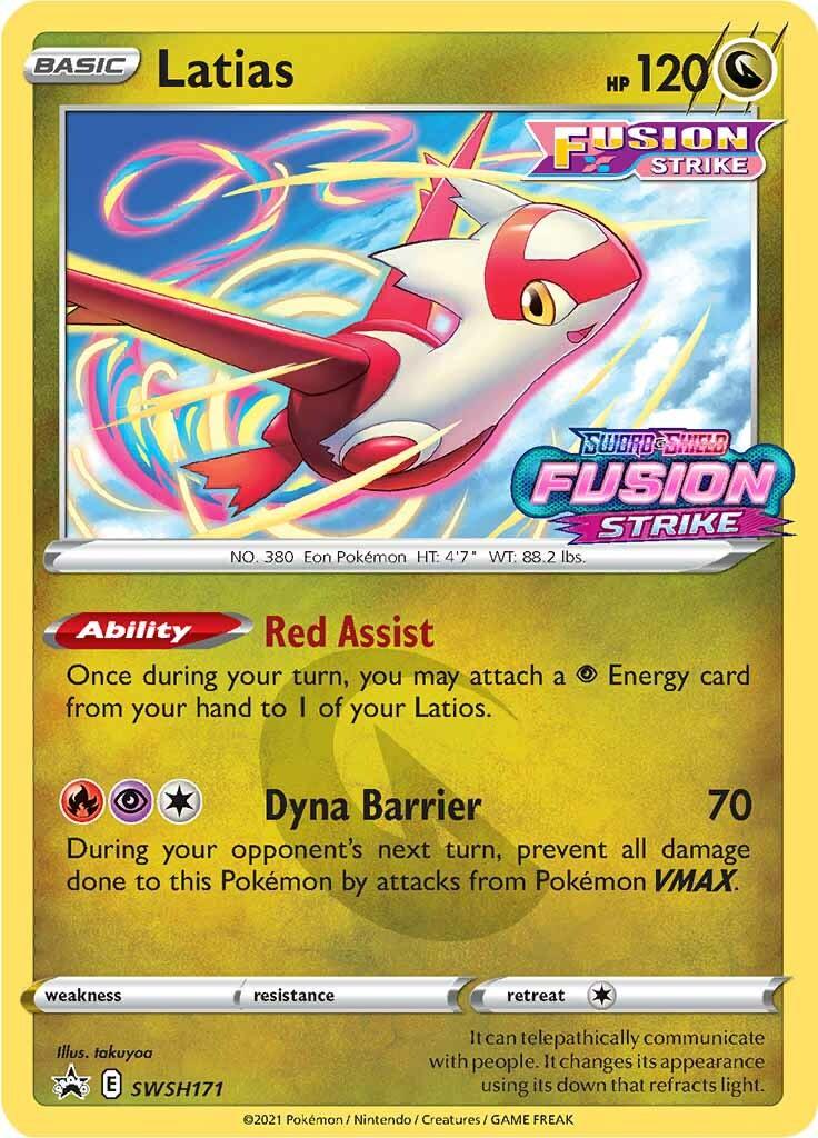 Latias (SWSH171) (Prerelease Promo) [Sword & Shield: Black Star Promos] - POKÉ JEUX