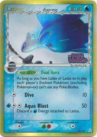 Latios (12/110) (Delta Species) (Stamped) [EX: Holon Phantoms] - POKÉ JEUX