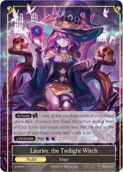 Laurier, the Twilight Witch // Shade (3-098/J) [The Shaft of Light of Valhalla] - POKÉ JEUX