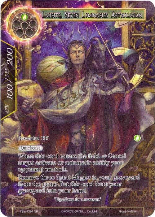 Laurite, Seven Luminaries Astrologian (Full Art) (TSW-094) [The Time Spinning Witch] - POKÉ JEUX