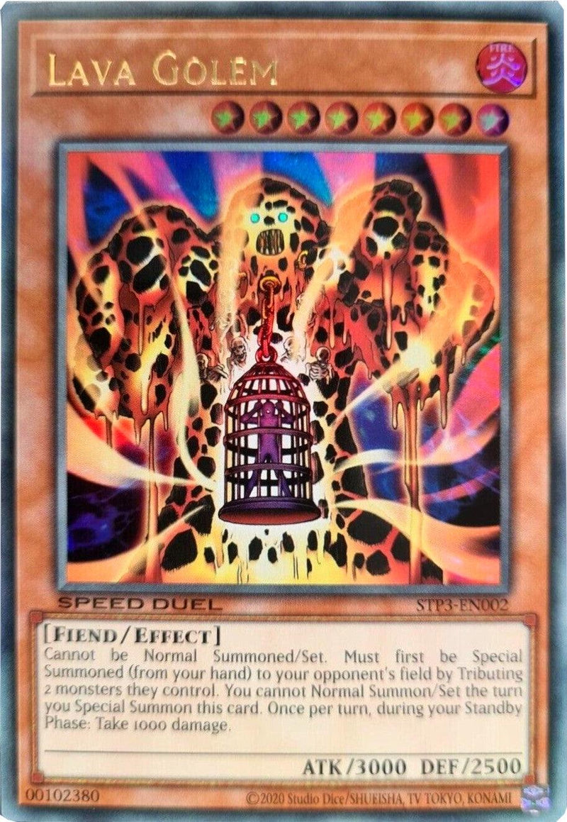 Lava Golem [STP3-EN002] Ultra Rare - POKÉ JEUX