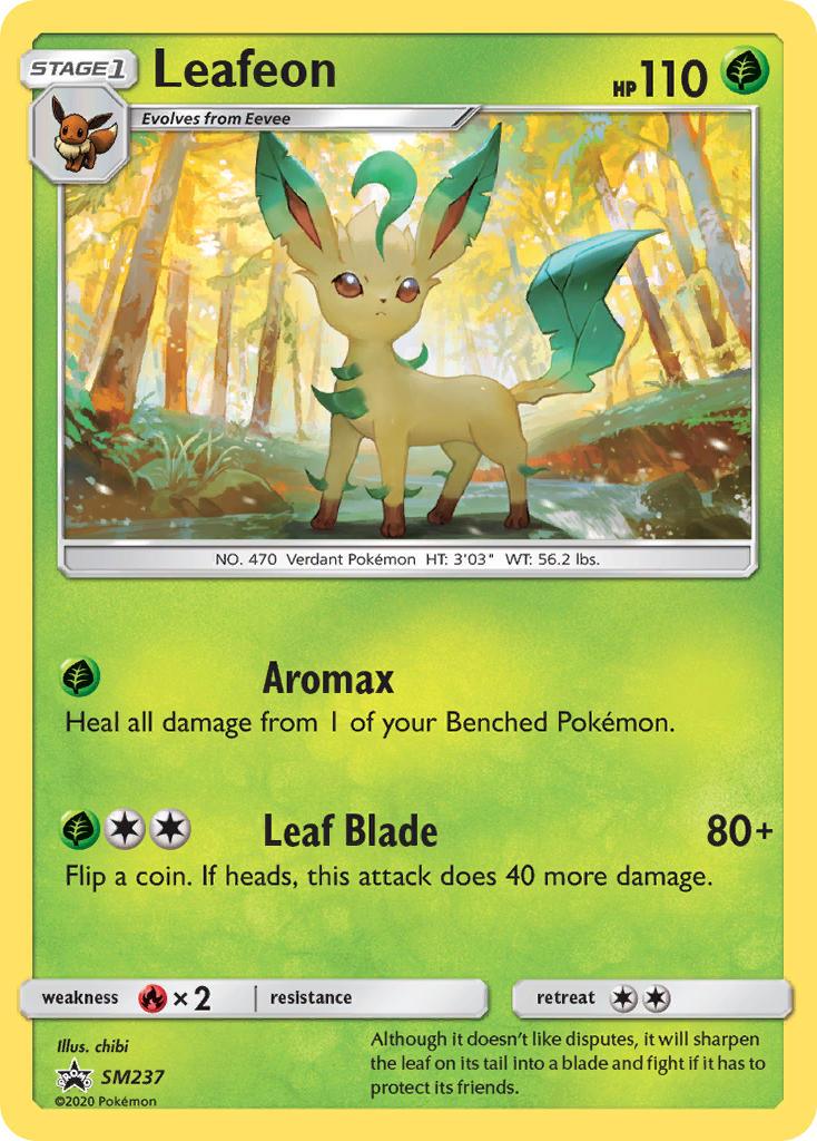 Leafeon (SM237) [Sun & Moon: Black Star Promos] - POKÉ JEUX