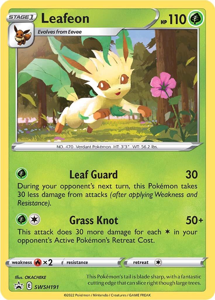 Leafeon (SWSH191) [Sword & Shield: Black Star Promos] - POKÉ JEUX