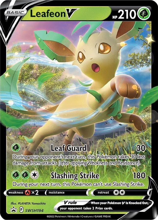 Leafeon V (SWSH194) [Sword & Shield: Black Star Promos] - POKÉ JEUX