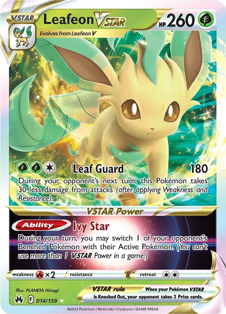 Leafeon VSTAR (014/159) [Sword & Shield: Crown Zenith] - POKÉ JEUX