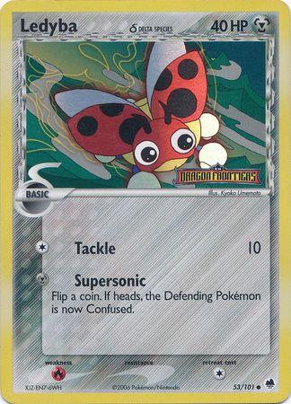 Ledyba (53/101) (Delta Species) (Stamped) [EX: Dragon Frontiers] - POKÉ JEUX