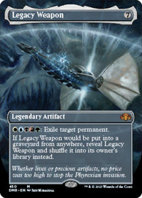 Legacy Weapon (Borderless Alternate Art) [Dominaria Remastered] - POKÉ JEUX