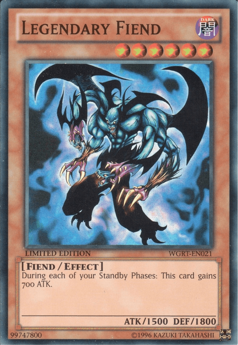 Legendary Fiend [WGRT-EN021] Super Rare - POKÉ JEUX