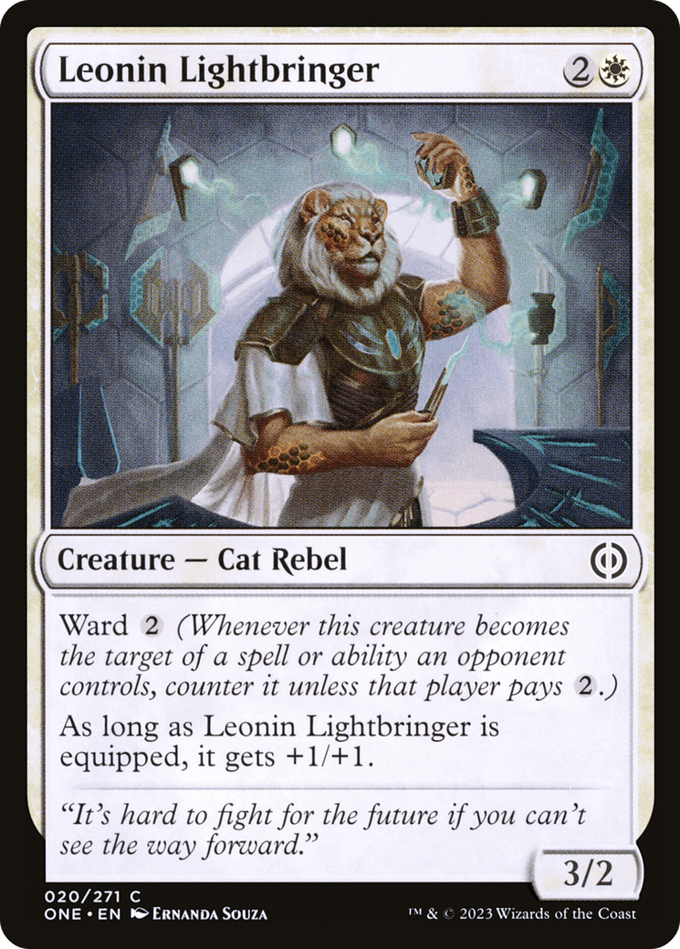 Leonin Lightbringer [Phyrexia: All Will Be One] - POKÉ JEUX