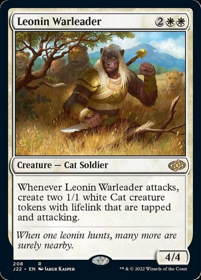 Leonin Warleader [Jumpstart 2022] - POKÉ JEUX