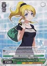 "Let's Go Out Together~" Eli (LL/EN-W01-065 C) [Love Live! DX] - POKÉ JEUX