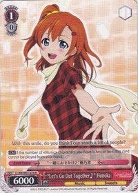 "Let's Go Out Together~" Honoka (LL/EN-W01-074 R) [Love Live! DX] - POKÉ JEUX