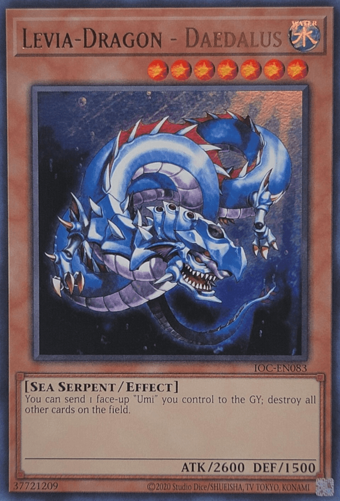 Levia-Dragon - Daedalus (25th Anniversary) [IOC-EN083] Ultra Rare - POKÉ JEUX