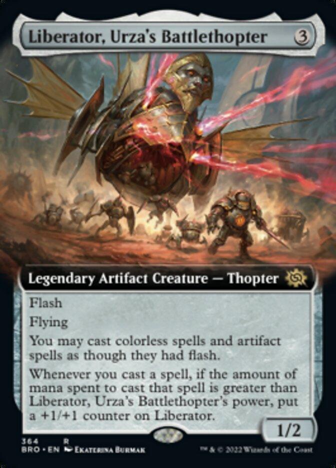 Liberator, Urza's Battlethopter (Extended Art) [The Brothers' War] - POKÉ JEUX