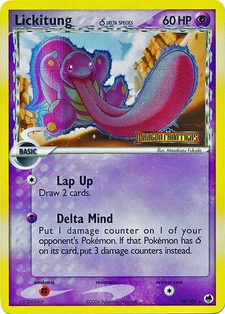 Lickitung (19/101) (Delta Species) (Stamped) [EX: Dragon Frontiers] - POKÉ JEUX