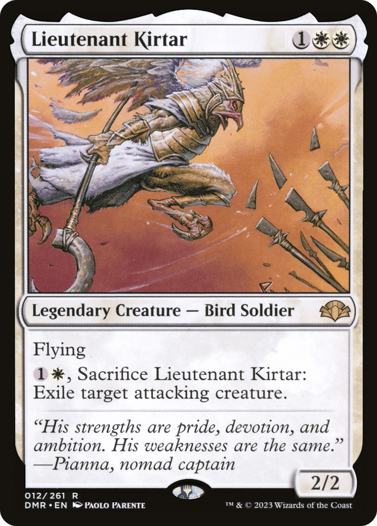 Lieutenant Kirtar [Dominaria Remastered] - POKÉ JEUX