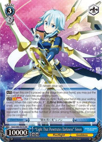 "Light That Penetrates Darkness" Sinon (SAO/S80-E076 RR) [Sword Art Online -Alicization- Vol.2] - POKÉ JEUX