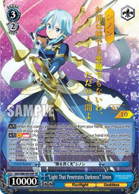 "Light That Penetrates Darkness" Sinon (SAO/S80-E076SP SP) (Serial Numbered) [Sword Art Online -Alicization- Vol.2] - POKÉ JEUX