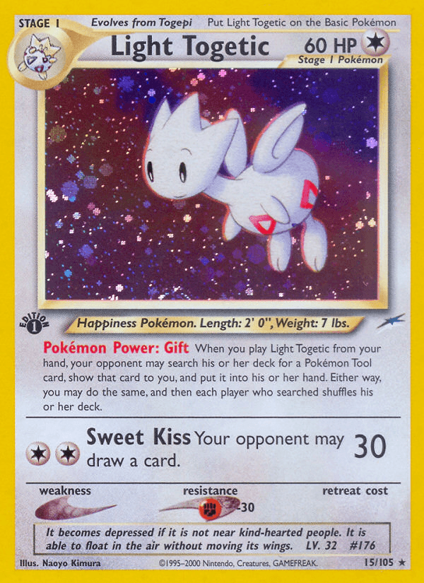 Light Togetic (15/105) [Neo Destiny 1st Edition] - POKÉ JEUX