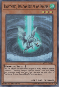 Lightning, Dragon Ruler of Drafts [MYFI-EN046] Super Rare - POKÉ JEUX